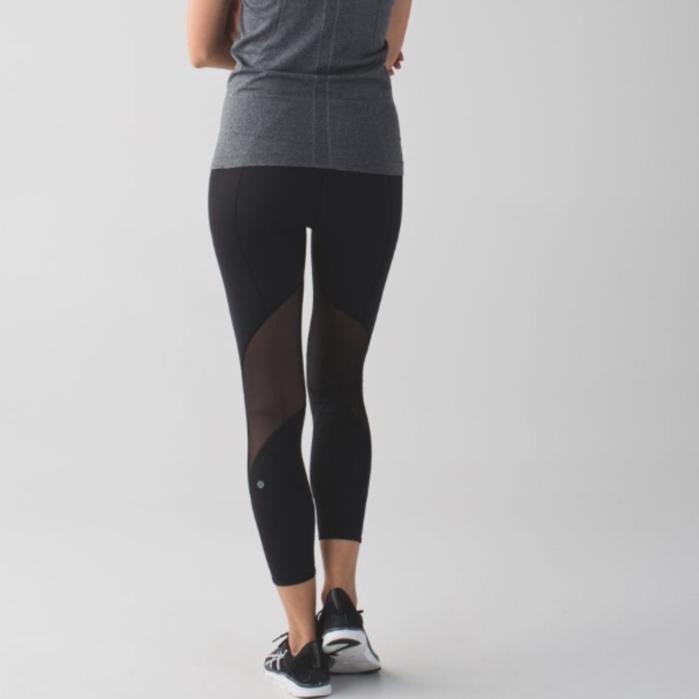 Lululemon all meshed up 7/8 tight